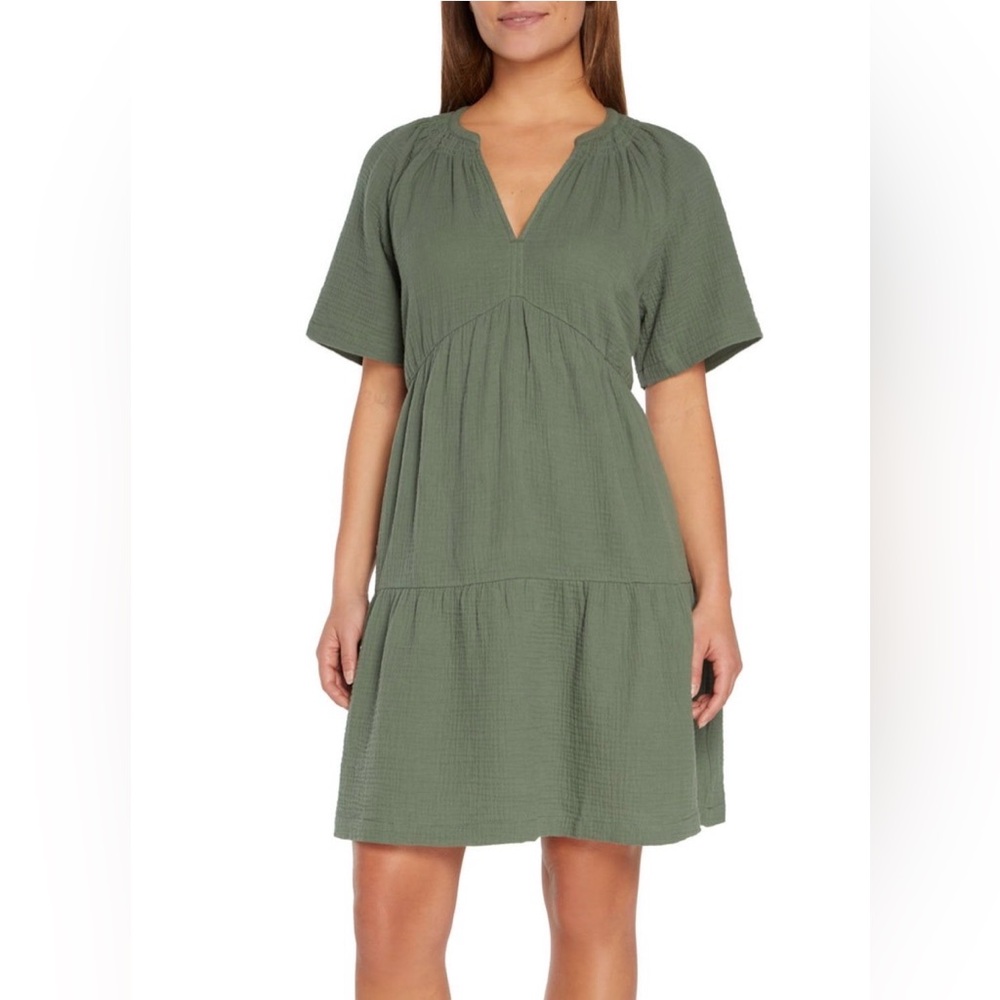 Gap Women's Gauze Tiered Dress